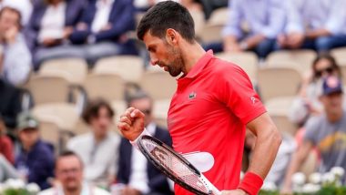 Defending Champion Novak Djokovic Downs Alex Molcan at French Open 2022